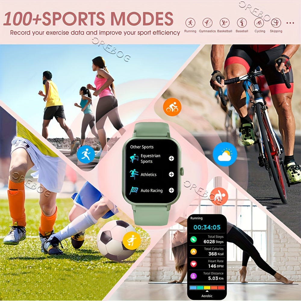 Inteligentny zegarek z ekranem dotykowym, inteligentny zegarek dla telefonów z systemem Android i iOS