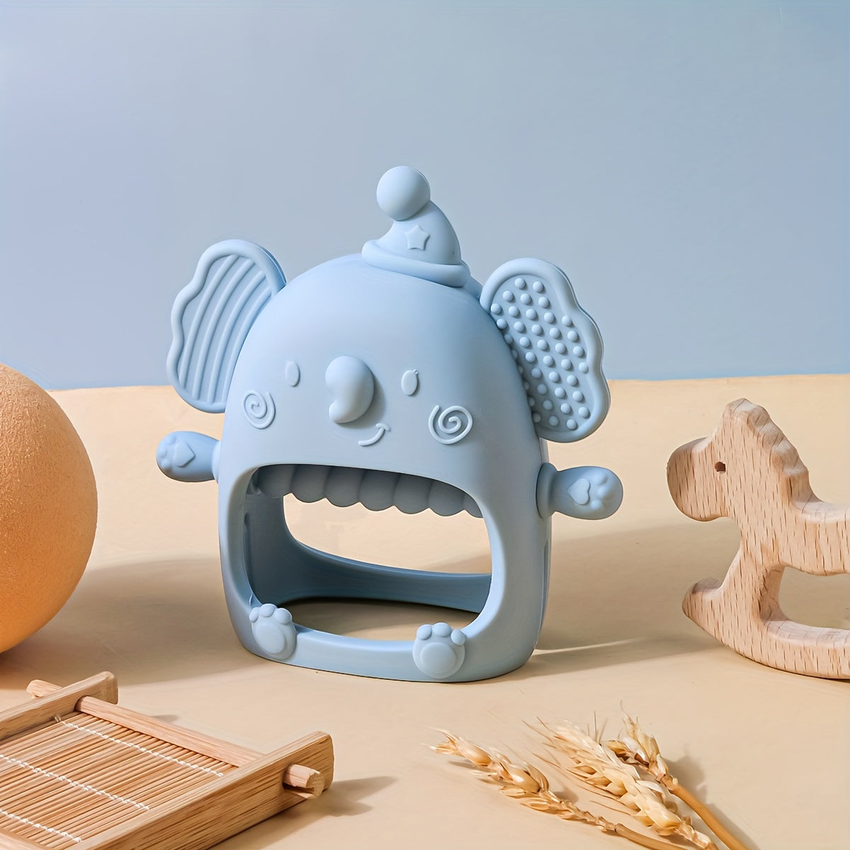 Silikonowy gryzak dla niemowląt