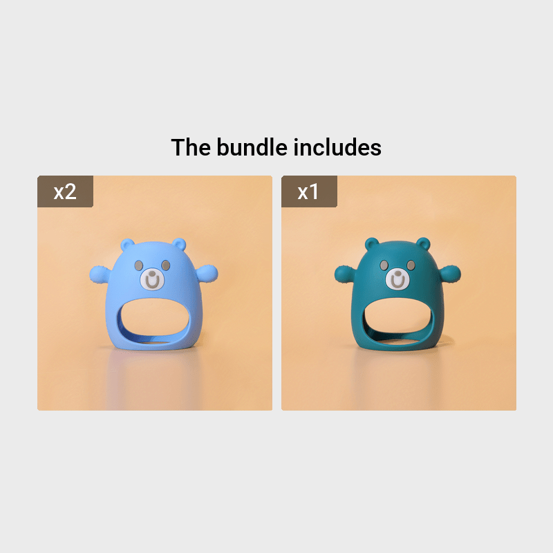 Silikonowy gryzak dla niemowląt